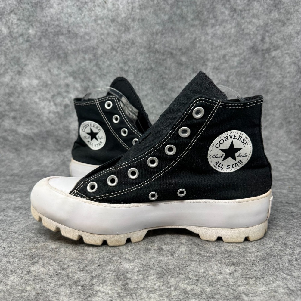 Converse Chuck Taylor All Star Lugged Platform Shoes Womens 7.5 A00870C Black